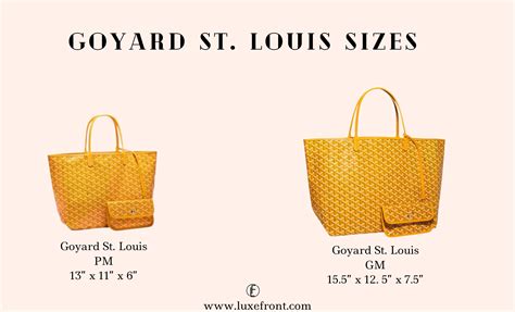 pink goyard purse|goyard bag size comparison.